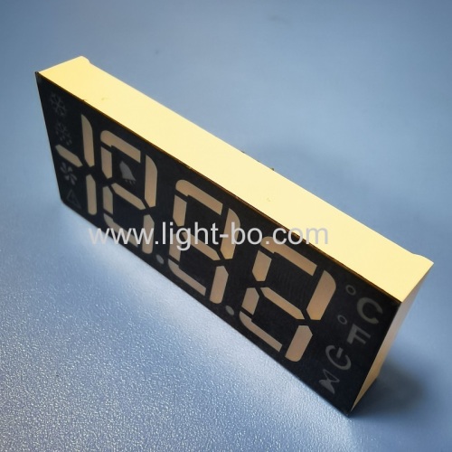 High brightness Red/yellow/green Customized Three Digits 7 Segment LED Display for refrigerator control