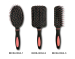 Home Vent Hairbrush Combs