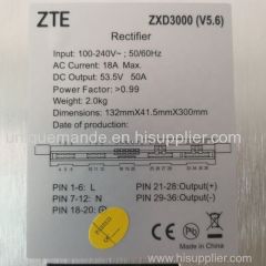 ZTE ZXD3000 V5.0/V5.6 48V 3000W Silicon Controlled Rectifier Module