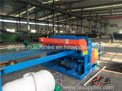 Manual wire threading machine in coal mine