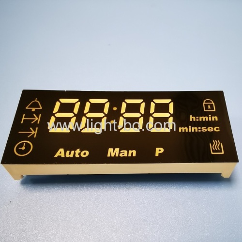 Custom Super bright Green 4 Digits 7 Segment LED Display for Oven Timer Indicator