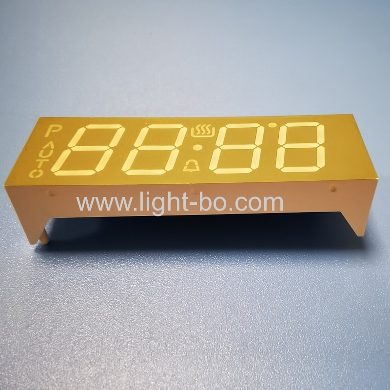 Özelleştirilmiş ultra kırmızı 0.56" 4 haneli led ekran ortak anot fırın kontrolü için