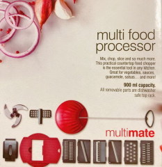 Multi Food Processor 12pcs set Drawstring Chopper with Multi Slicer