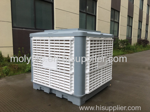 Moly Top UP Air Discharge 1.1kw 18000m3/h 220V PCB 50 speeds industrial evaporative air coolers