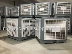 Moly 200L big water tank 1.1kw 18000m3/h industrial evaportaive air coolers