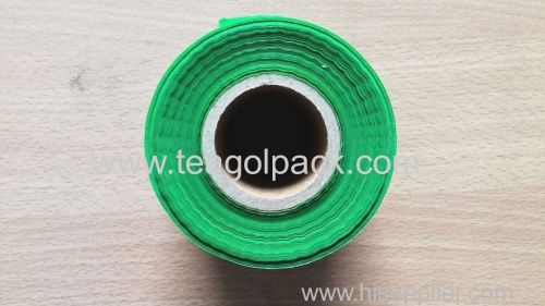 Underground Undetectable Caution Tape Black Printing with Green Background