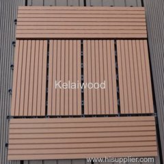 New Style Factory Direct WPC Wood Plastic Composite Flooring DIY Decking 300*300mm