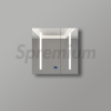 LED Lighted Mirror Cabinet