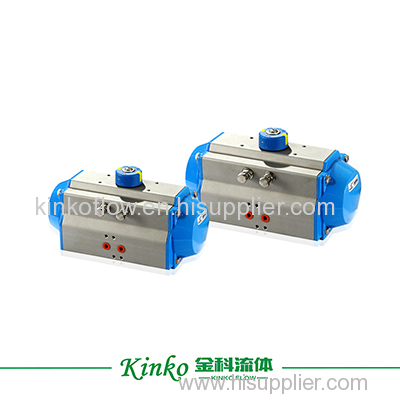 spring return AT type pneumatic actuator