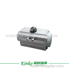 spring return AT type pneumatic actuator