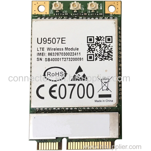 LTE 4G module U9507E-C1 MINI PCIE FDD LTE module wireless module LTE-FDD Band 1/3/5/7/8/20/28