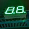 High brightness Pure Green 0.8inch Dual Digit 7 Segment led display for water heater