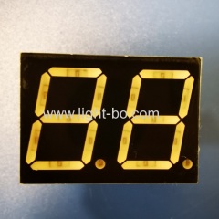 High brightness Pure Green 0.8inch Dual Digit 7 Segment led display for water heater