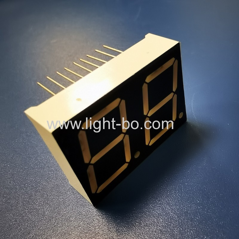 High brightness Pure Green 0.8inch Dual Digit 7 Segment led display for water heater