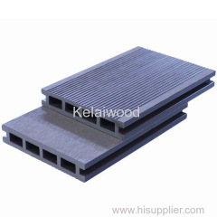 Outdoor Raw Material Anti-uv hollow Wood Plastic Composite Decking Timber Wpc Decking
