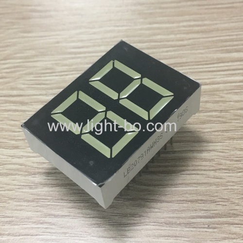 Ultra white 0.79inch Dual Digit 7 Segment LED Display common anode for water heater