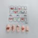 Various Nail Applique- 60 60mm-SP Series