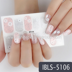 Adult Nail Stickers w/ Imitation Diamond 14 Nails