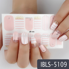 Adult Nail Stickers w/ Imitation Diamond 14 Nails