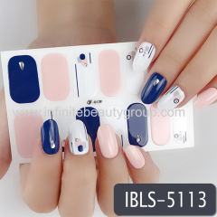 Adult Nail Stickers w/ Imitation Diamond 14 Nails