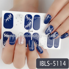 Adult Nail Stickers w/ Imitation Diamond 14 Nails