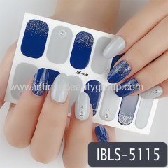 Adult Nail Stickers w/ Imitation Diamond 14 Nails