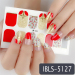Adult Nail Stickers W/ Gold Stamping 14 Nails