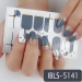 Adult Nail Stickers W/ Gold Stamping 14 Nails