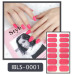 Imported Material Nail Sticker w/ Solid Color or Glitter 14 Nails