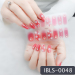 Imported Material Nail Stickers Stickers W/ Gold Stamping And Imitation Diamond 14 Nails