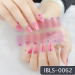 Imported Material Nail Stickers Stickers w/ Gold Stamping and Imitation Diamond 14 Nails