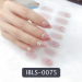 Imported Material Nail Stickers Stickers w/ Gold Stamping and Imitation Diamond 14 Nails