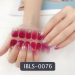 Imported Material Nail Stickers Stickers w/ Gold Stamping and Imitation Diamond 14 Nails