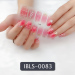 Imported Material Nail Stickers Stickers w/ Gold Stamping and Imitation Diamond 14 Nails