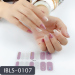 Imported Material Nail Stickers Stickers w/ Gold Stamping and Imitation Diamond 14 Nails