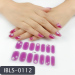 Imported Material Nail Stickers Stickers w/ Gold Stamping and Imitation Diamond 14 Nails