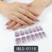 Imported Material Nail Stickers Stickers w/ Gold Stamping and Imitation Diamond 14 Nails
