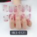 Imported Material Nail Stickers Stickers w/ Gold Stamping and Imitation Diamond 14 Nails