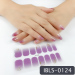 Imported Material Nail Stickers Stickers w/ Gold Stamping and Imitation Diamond 14 Nails