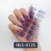Imported Material Nail Stickers Stickers w/ Gold Stamping and Imitation Diamond 14 Nails