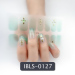 Imported Material Nail Stickers Stickers w/ Gold Stamping and Imitation Diamond 14 Nails