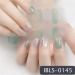 Imported Material Nail Stickers Stickers w/ Gold Stamping and Imitation Diamond 14 Nails