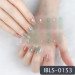 Imported Material Nail Stickers Stickers w/ Gold Stamping and Imitation Diamond 14 Nails