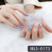 Imported Material Nail Stickers Stickers w/ Gold Stamping and Imitation Diamond 14 Nails