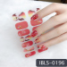 Imported Material Nail Stickers Stickers w/ Gold Stamping and Imitation Diamond 14 Nails