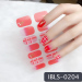 Imported Material Nail Stickers Stickers w/ Gold Stamping and Imitation Diamond 14 Nails