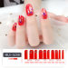 Imported Material 3D Nail Stickers Stickers w/ Solid Color or Glitter Gradient Ramp 20 Nails (10*2)