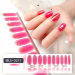 Imported Material 3D Nail Stickers Stickers w/ Solid Color or Glitter Gradient Ramp 20 Nails (10*2)