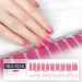 Imported Material 3D Nail Stickers Stickers w/ Solid Color or Glitter Gradient Ramp 22 Nails