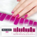 Imported Material 3D Nail Stickers Stickers w/ Solid Color or Glitter Gradient Ramp 22 Nails